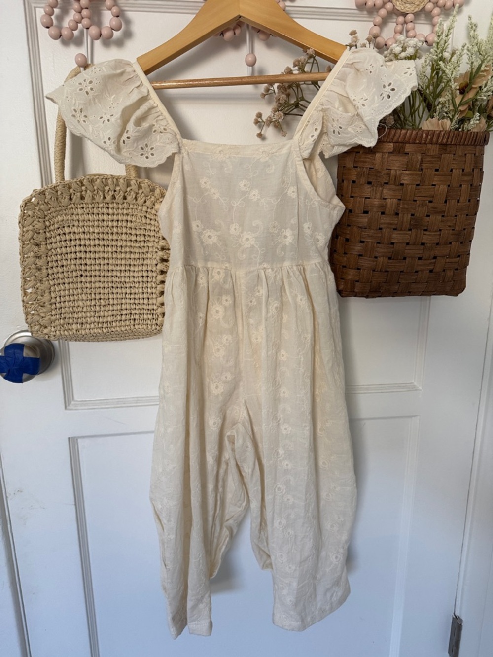 Fostered Collection Eyelet Jumpsuit